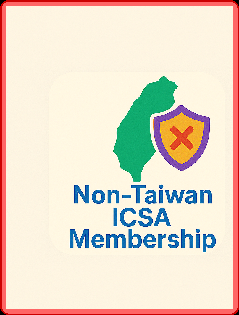 Non-Taiwan ICSA Membership