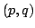 $(p,q)$