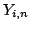 $Y_{i,n}$
