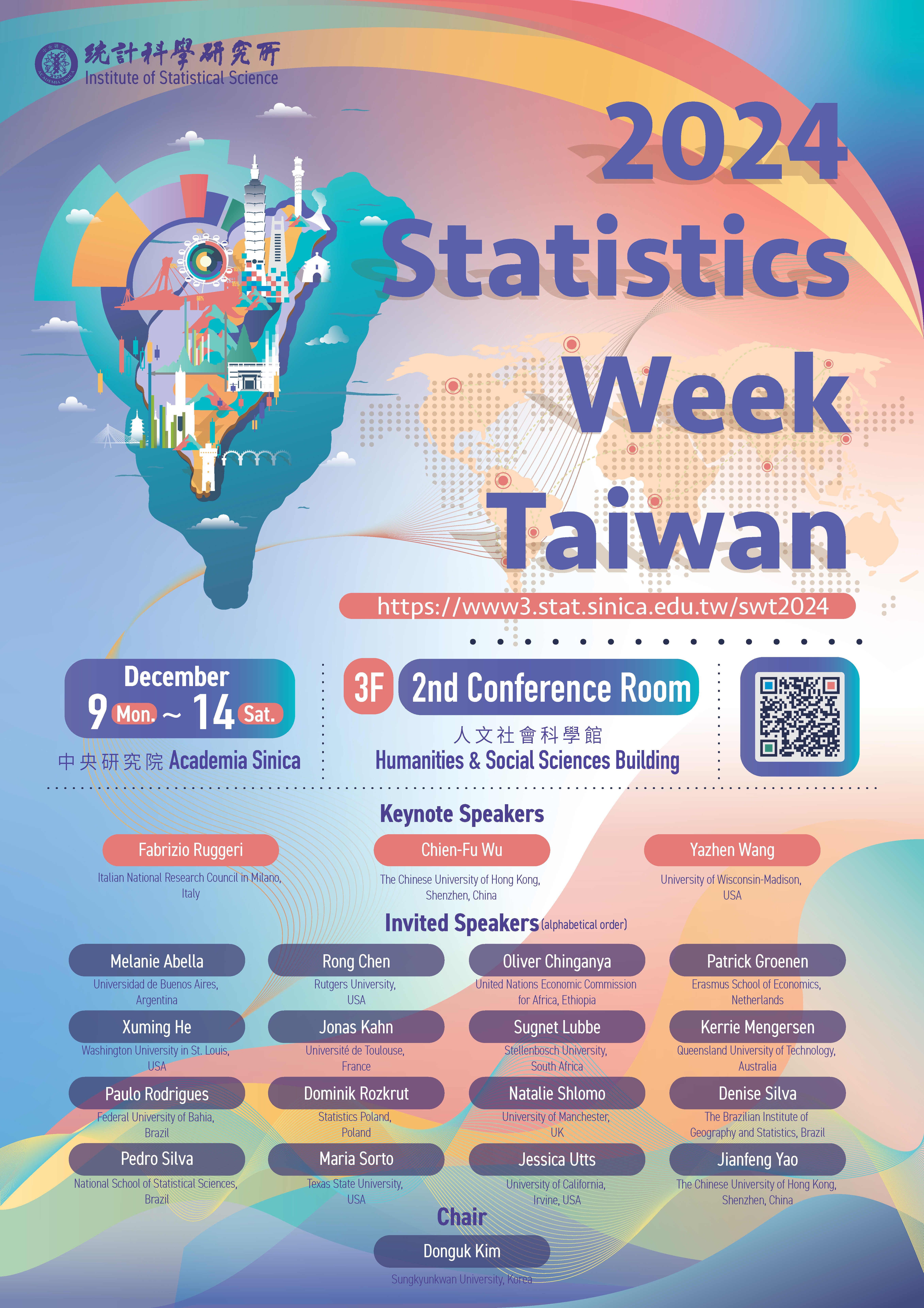 2024 Statistics Week Taiwan Poster